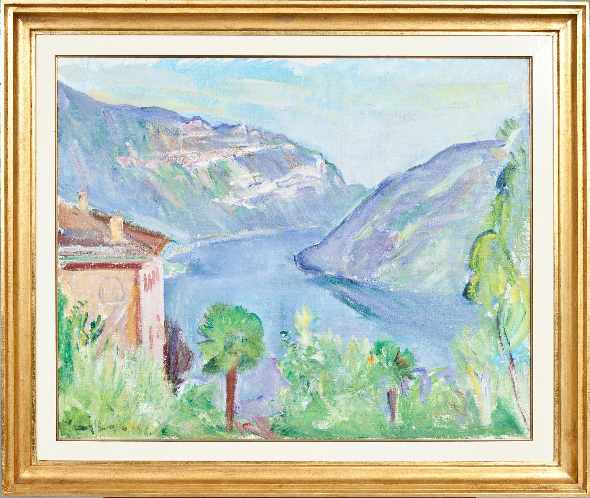 SVANTE BERGH, olja på duk, sign.