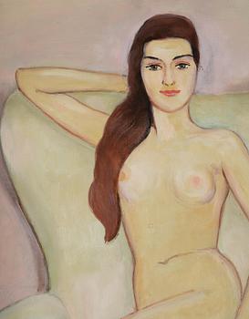 Einar Jolin, Model in armchair.