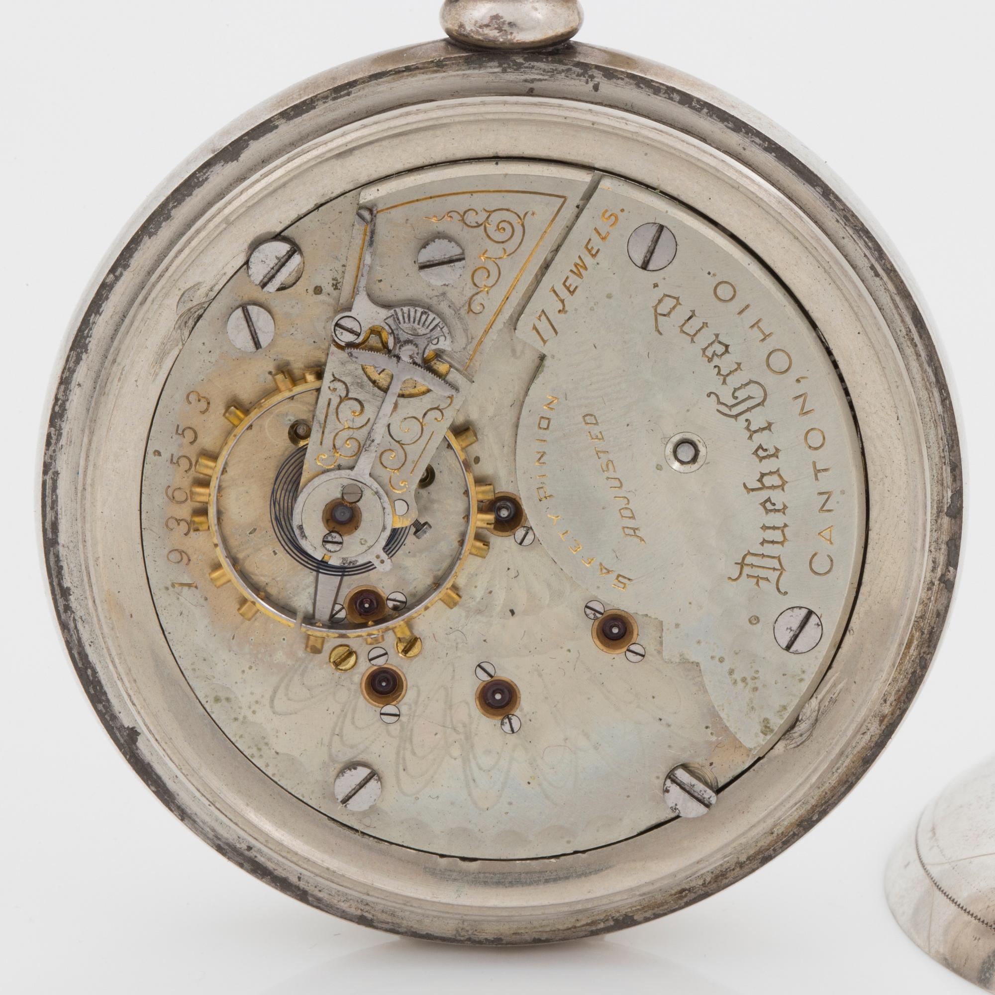 HAMPDEN WATCH Co. pocket watch, 55,5 mm. - Bukowskis