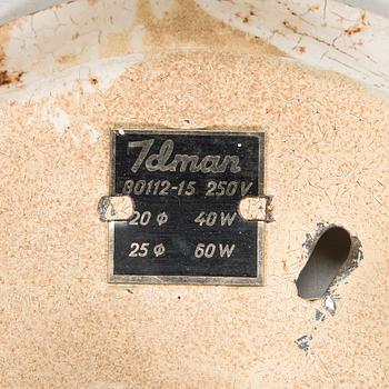 Gunnel Nyman, kattovalaisin malli 80115 Idman 1900-luvun puoliväli.