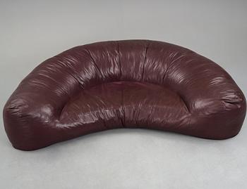 Raphael Raffel, / Raphaël, a "Croissant", sofa, Maison Honoré, Paris 1970's.