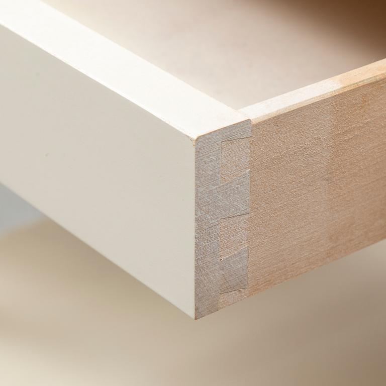 A pair of bedside late 20th century bedside tables.