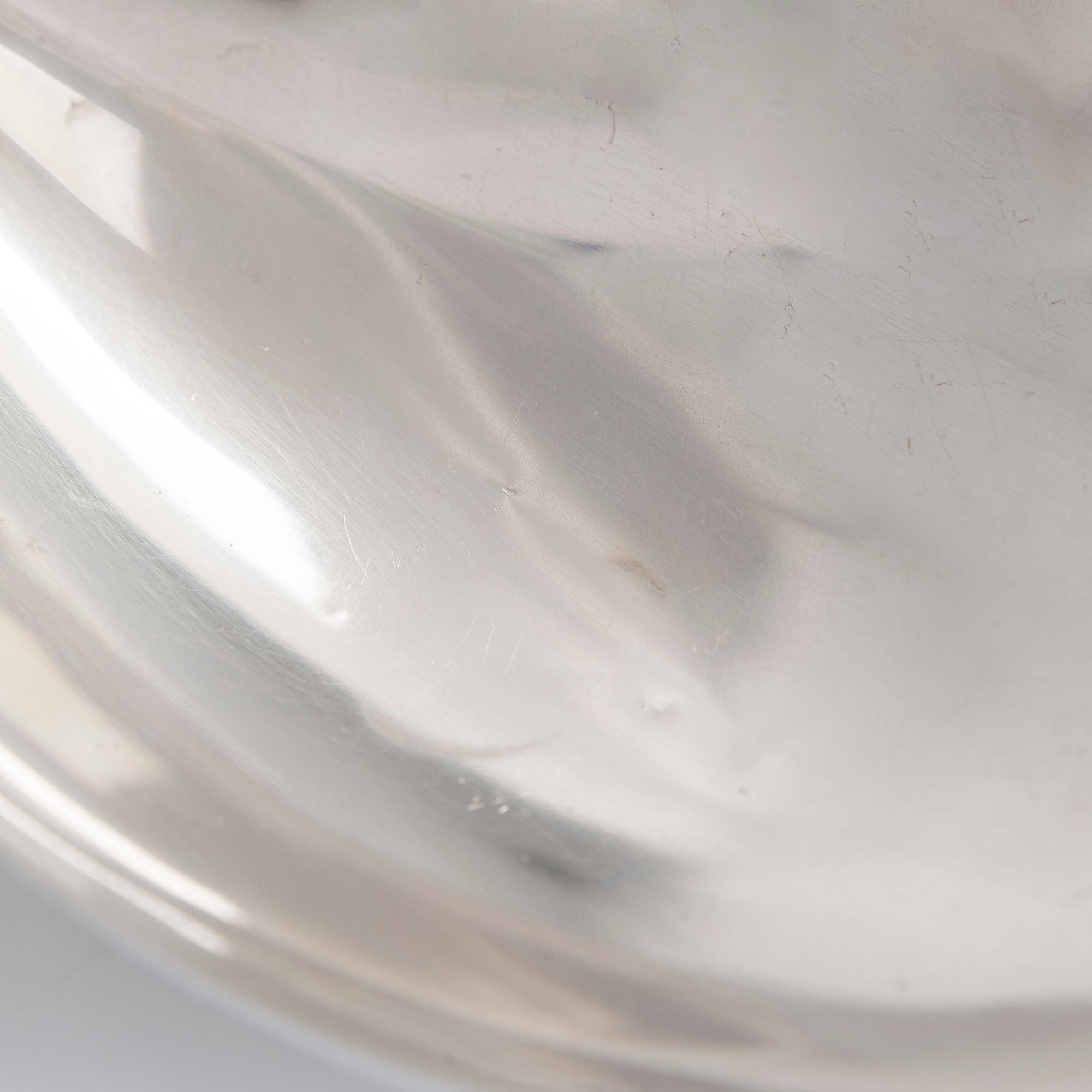 Tapio Wirkkala, a 1950s 'Lieve' silver bowl, marked TW, Kultakeskus, Hämeenlinna 1958.