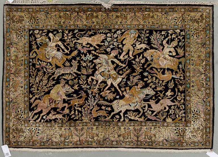 MATTA, Ghom figural, old. Ca 107x156 cm.