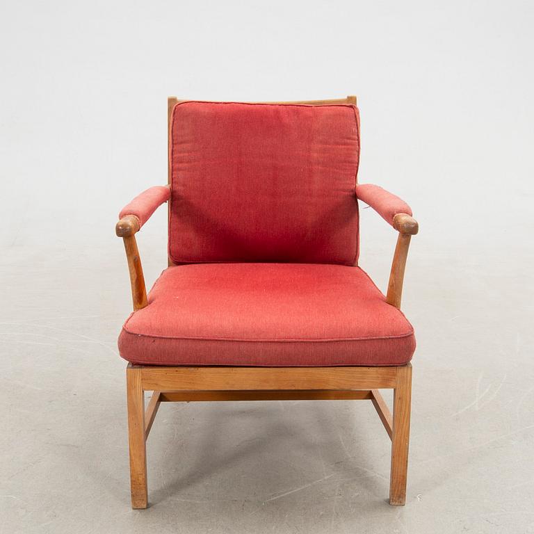 Josef Frank, fåtölj, modell "667", Svenskt Tenn, 1900-talets slut.