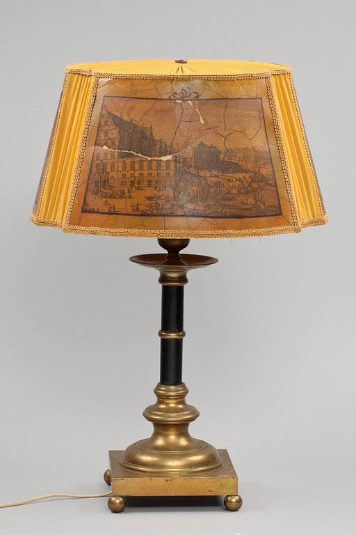 BORDSLAMPA, Skultuna, modellnr 120, 1900-talets första hälft.