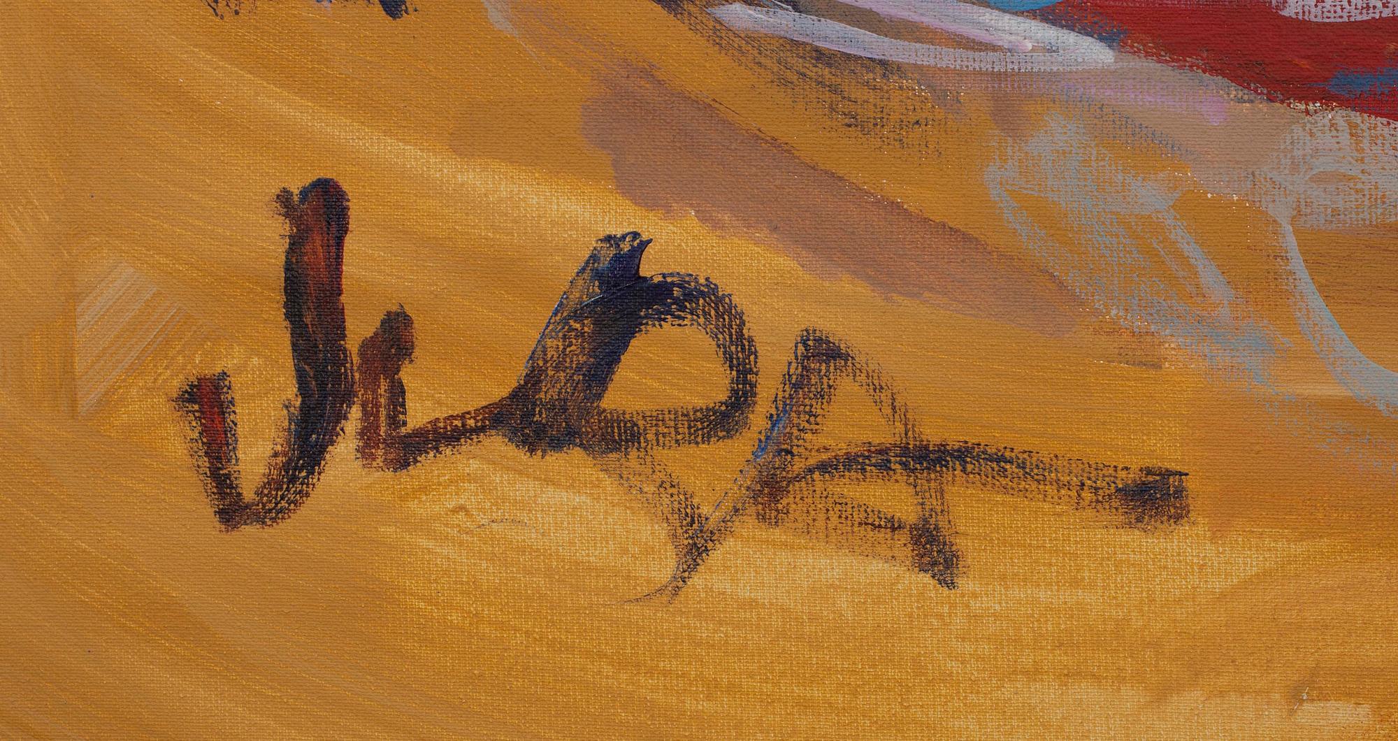 JUBA TUOMOLA, olja på duk, sign.
