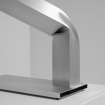 David Taylor, a unique table lamp, "Aluminium Table Lamp (Bold)", Studio Mellösaverken, Sweden, 2025.