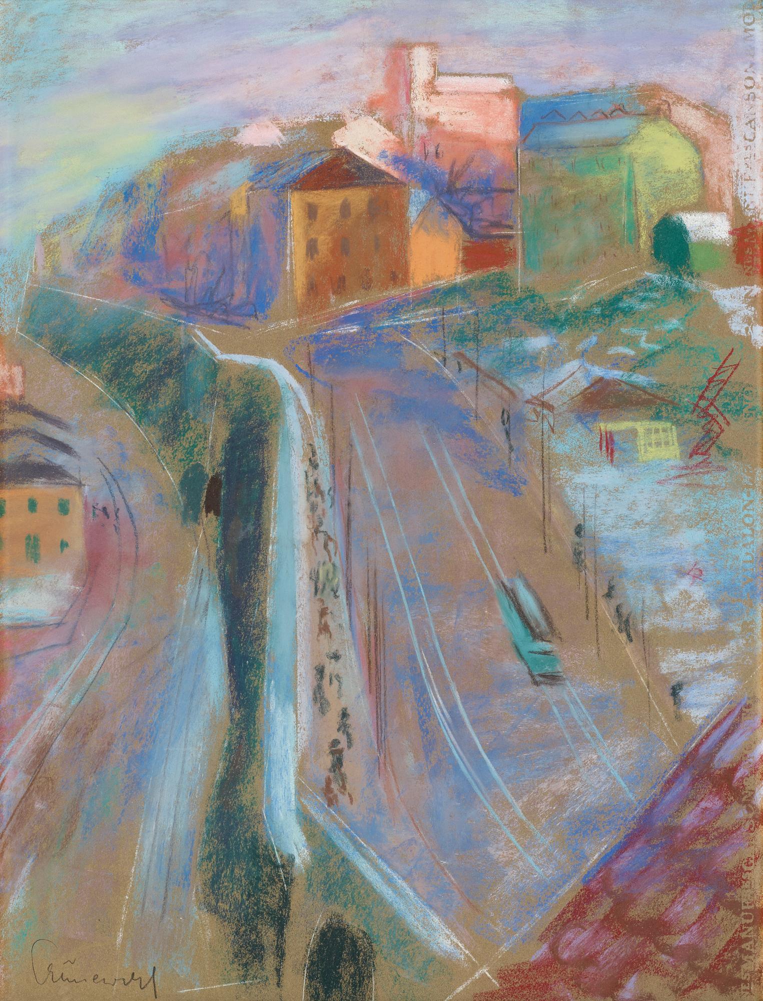 Isaac Grünewald, View over Stockholm.