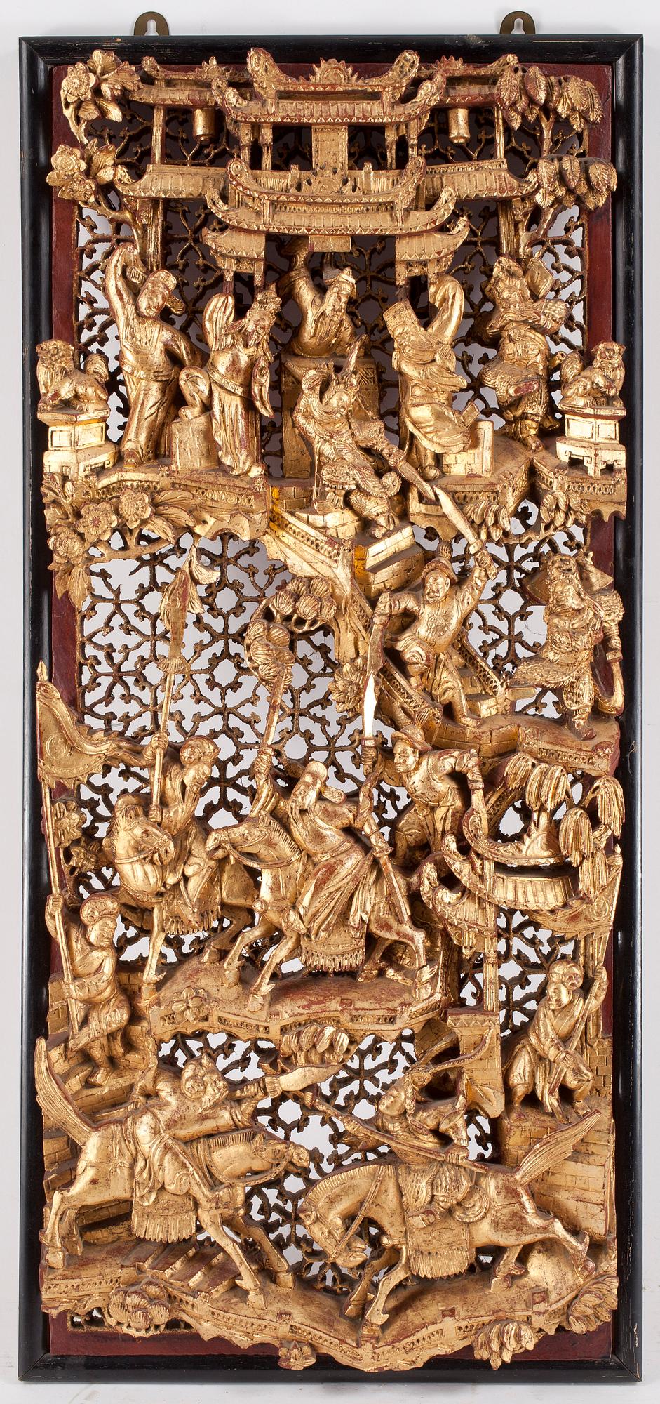 FRAGMENT, trä, Kina, 1900-talets början,