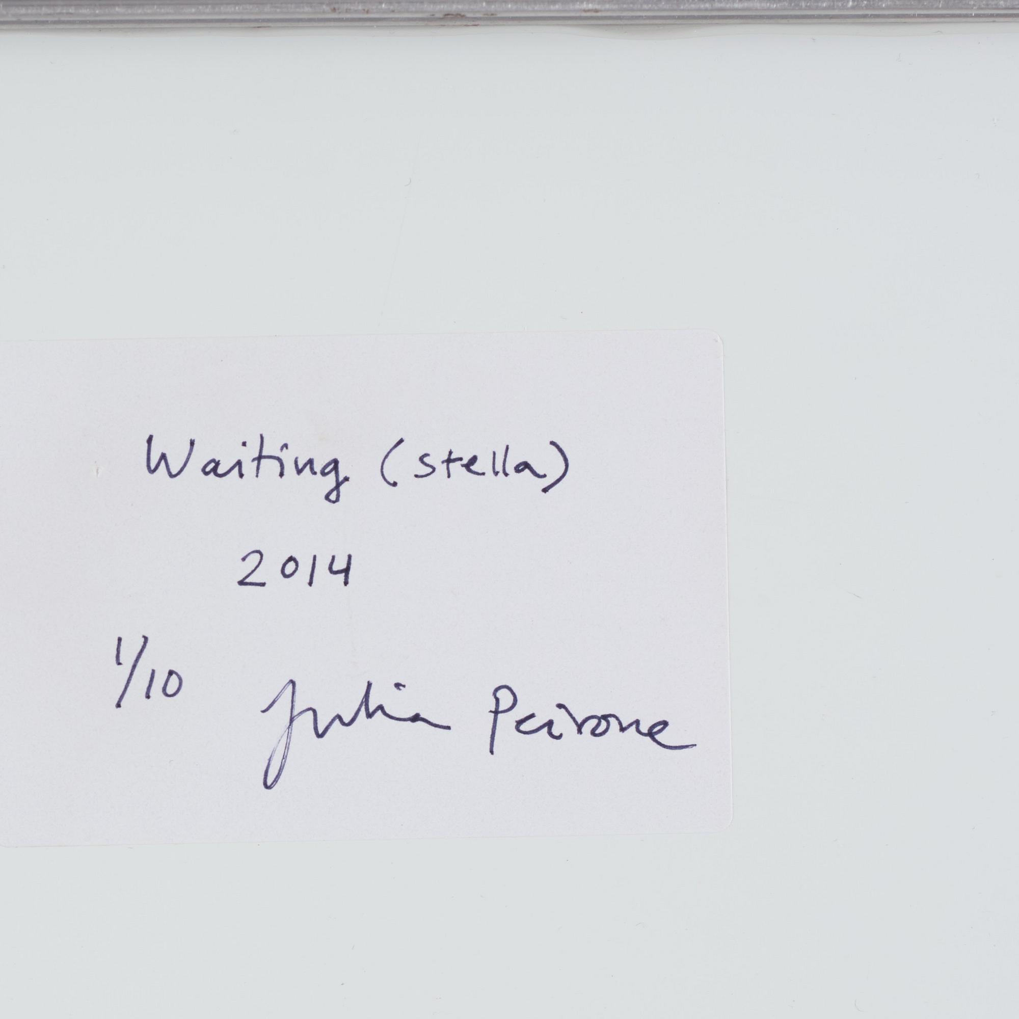 Julia Peirone, "Waiting (Stella)", 2014.