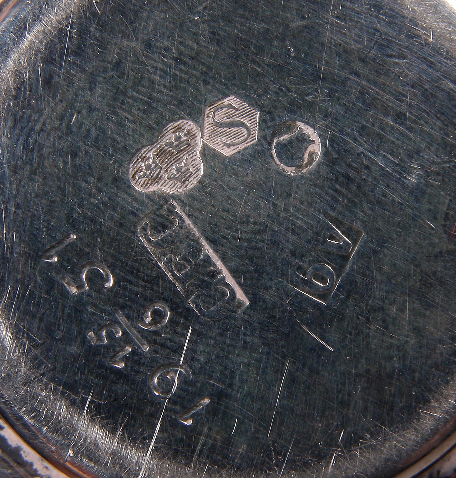 FAT samt BÄGARE, silver. Bla W.A. Bohlin. 1950 resp 1951.