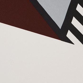Roy Lichtenstein, "Imperfect diptych" ur "Imperfect" sviten.