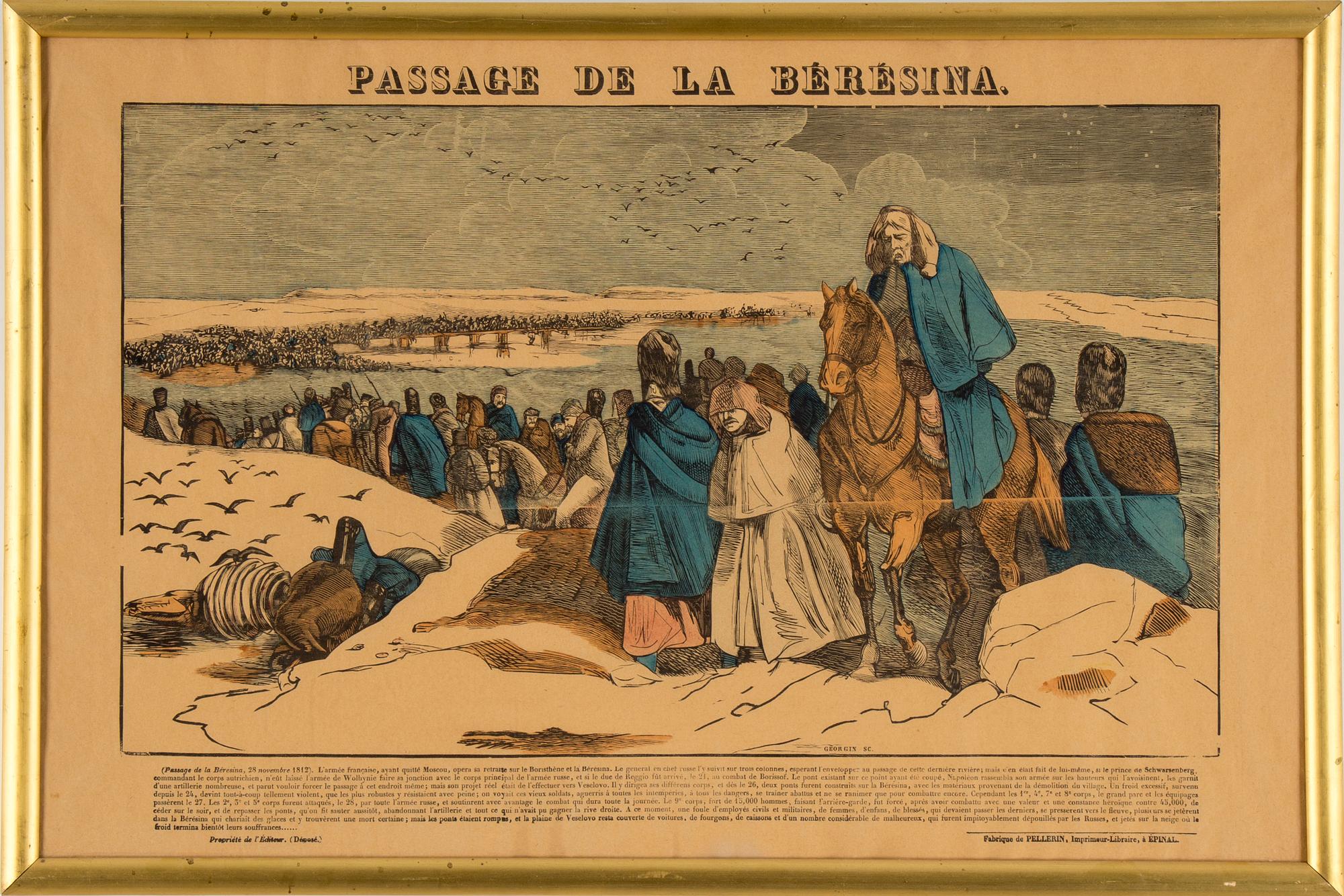 FRANCOIS GEORGIN, kolorerade träsnitt, 21 st, 1800-talets första hälft, tryckt av Libraire, Paris.