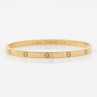 Cartier, bracelet, "Love" small, 18K gold.