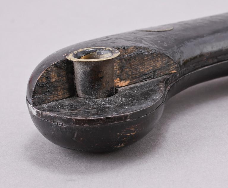 HUGGARE, samt STICKERT, 1800/1900-tal.