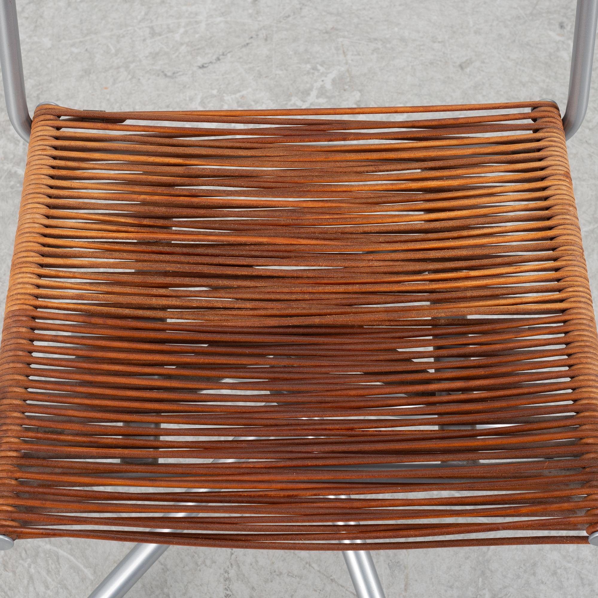 Tito Agnoli, a "Miss B" swivel chairs, Pierantonio Bonacina, Italy, later part of the 20th century.