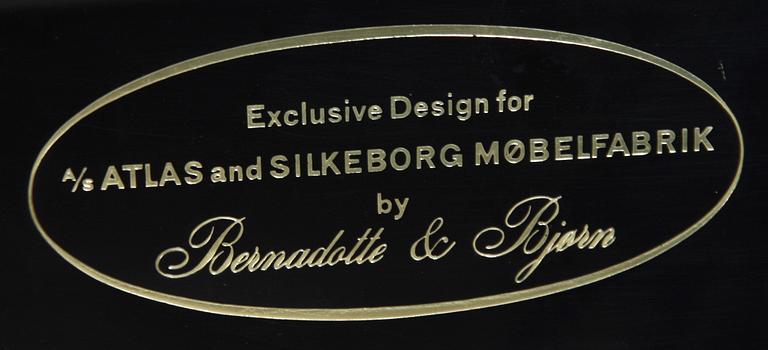 BAR MED KYLSKÅP, Bernadotte & Bjorn, Atlas and Silkeborg Mobelfabrik, 1960-tal.