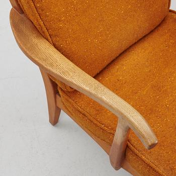 Carl Malmsten, a "Stora Fjäderbrickan" armchair, mid 20th century.