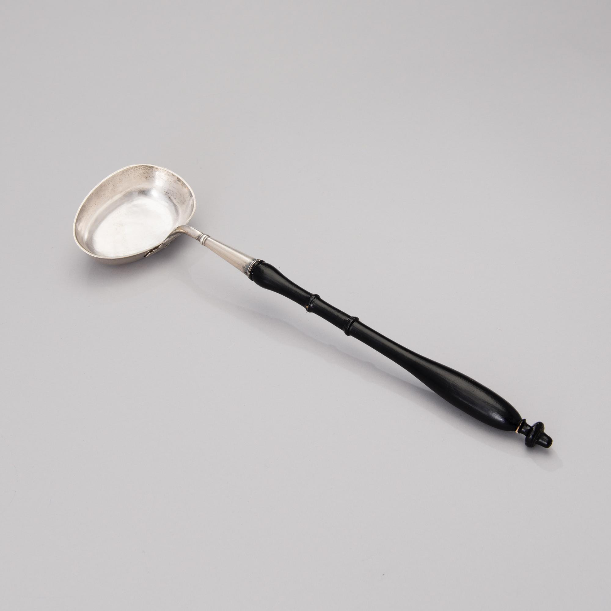 A FINNISH SILVER LADDLE, Anders Christian Levon (1783-1817), Turku before 1809.