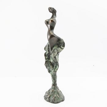 Stan Wys, skulptur signerad och numrerad Stående kvinna.