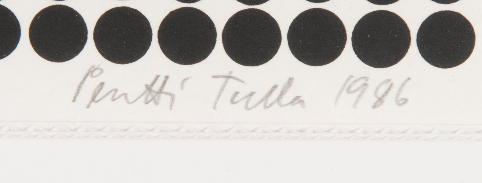 Pentti Tulla, serigrafi, signerad och daterad 1986, numrerad 49/50.