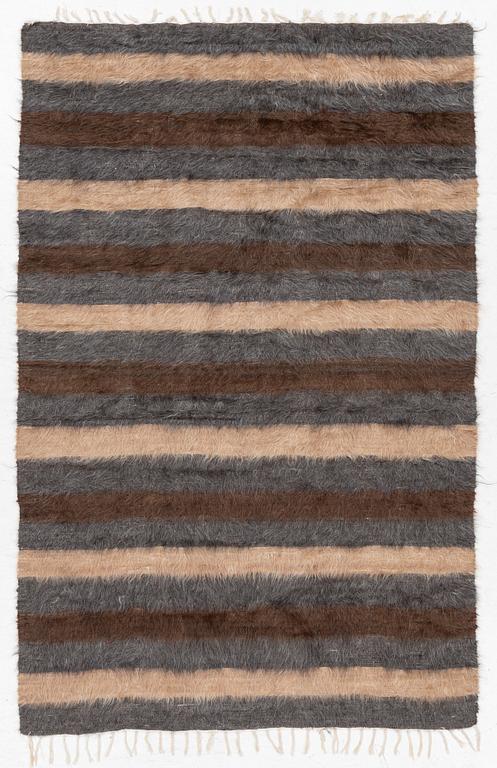 A Turkish 'Mohair' rug, c. 200 x 133 cm.