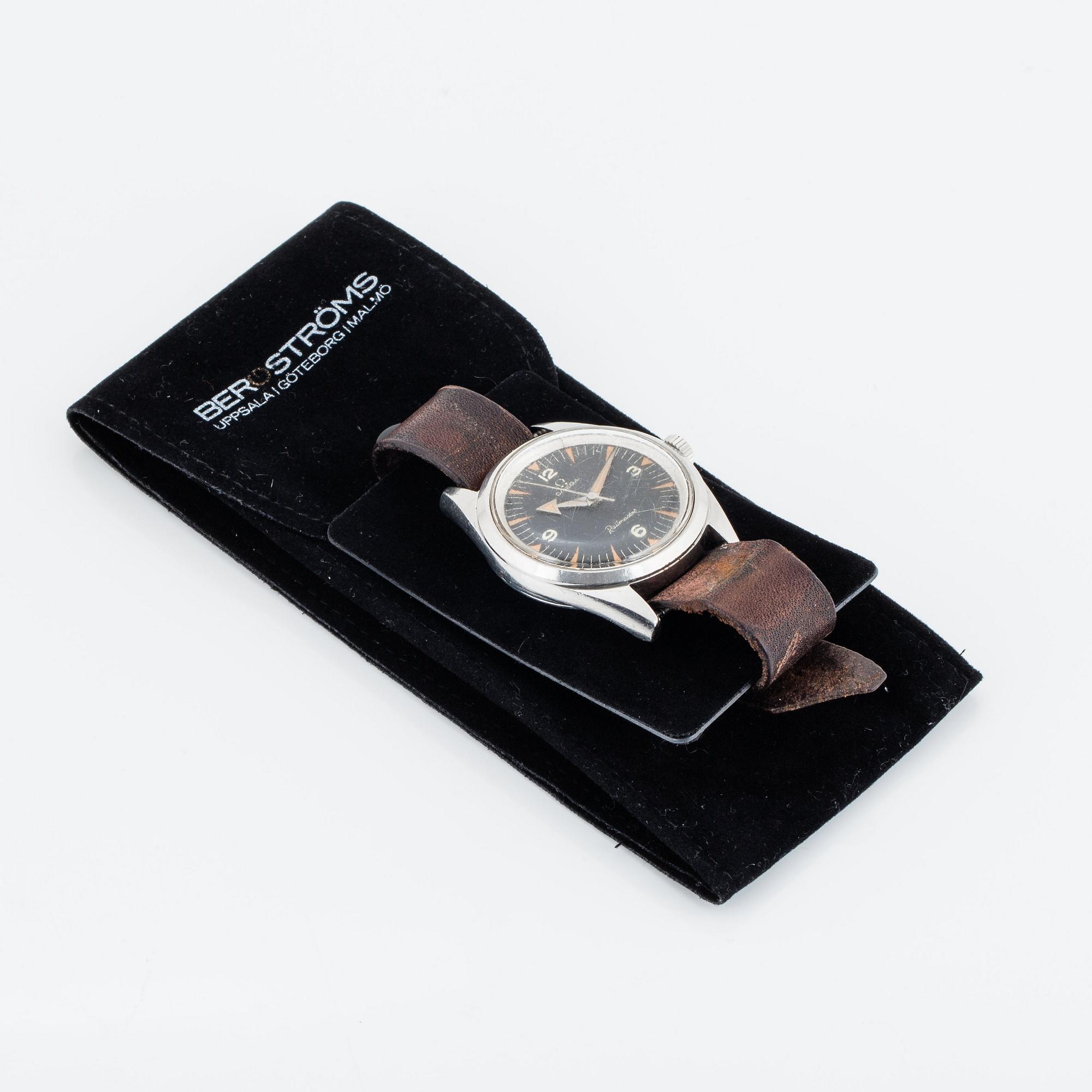 Omega, Railmaster, "Broad Arrow hands".