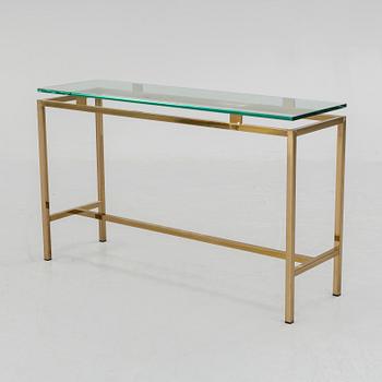 SIDEBOARD, med glasskiva, samtida.