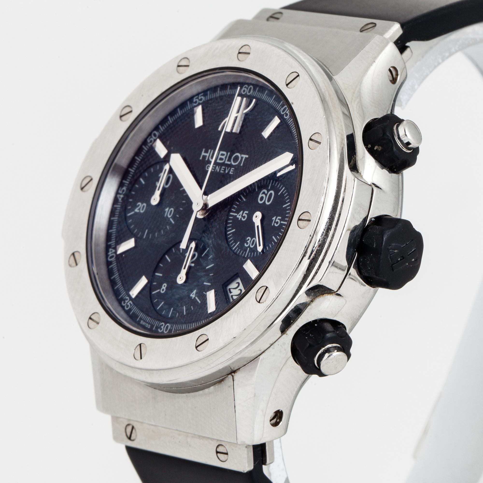 HUBLOT, kronograf, armbandsur, 42,5 mm,