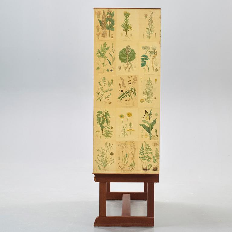 A Josef Frank 'Flora' cabinet, by Svenskt Tenn, model 852.