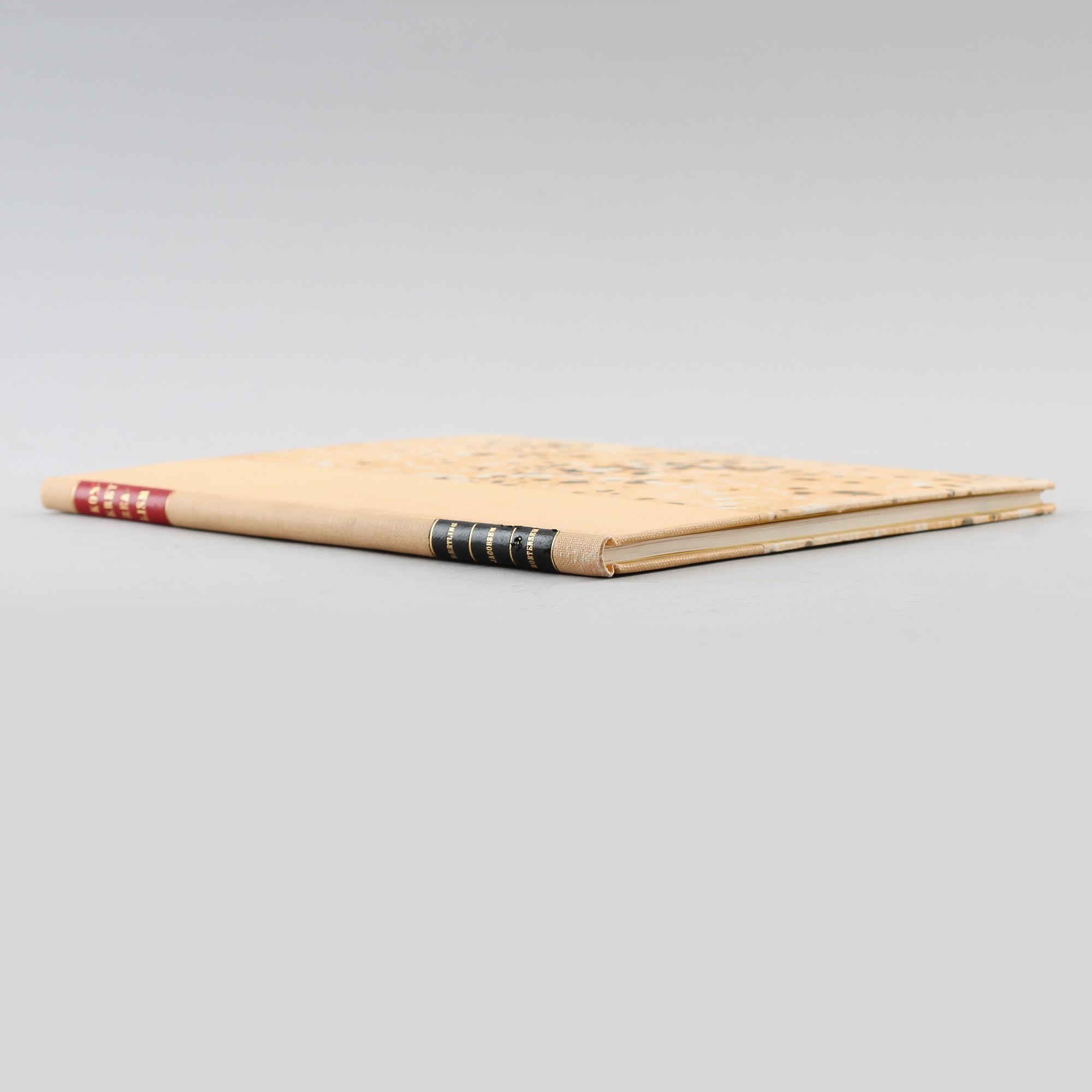 BOK "Konkret Realism, Baertling, Jacobsen, Mortensen", Åke Nyblom & Co Boktryckeri AB, Stockholm. 1956.