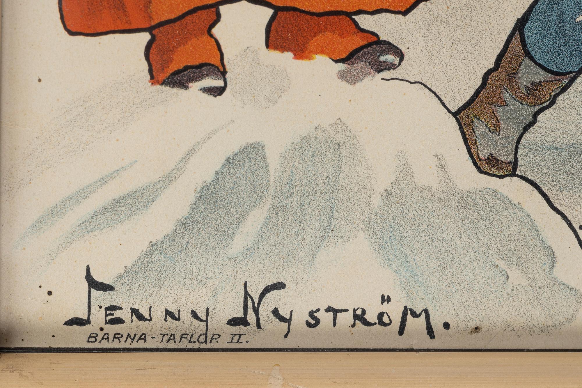Jenny Nyström, "Barnataflor II", early 20th century.