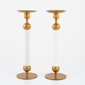 Josef Frank, ljusstakar, ett par, modell "2662", Firma Svenskt Tenn.