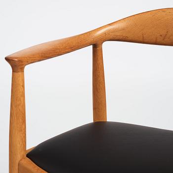 Hans J. Wegner, stolar, "The Chair" ett par, JH-503, Johannes Hansen, Danmark 1950-60-tal.