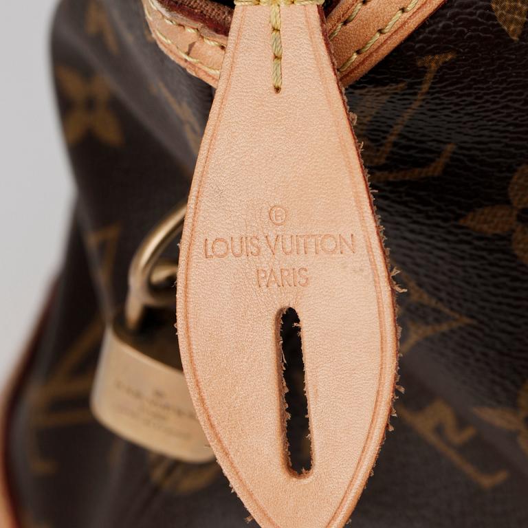 LOUIS VUITTON, a monogram canvas shoulder bag, "Lockit Horizontal".