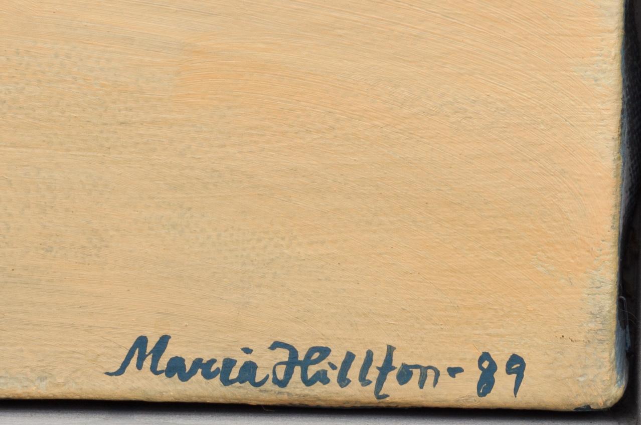 MARIA HILLFON, olja på duk, signerad och daterad -89.