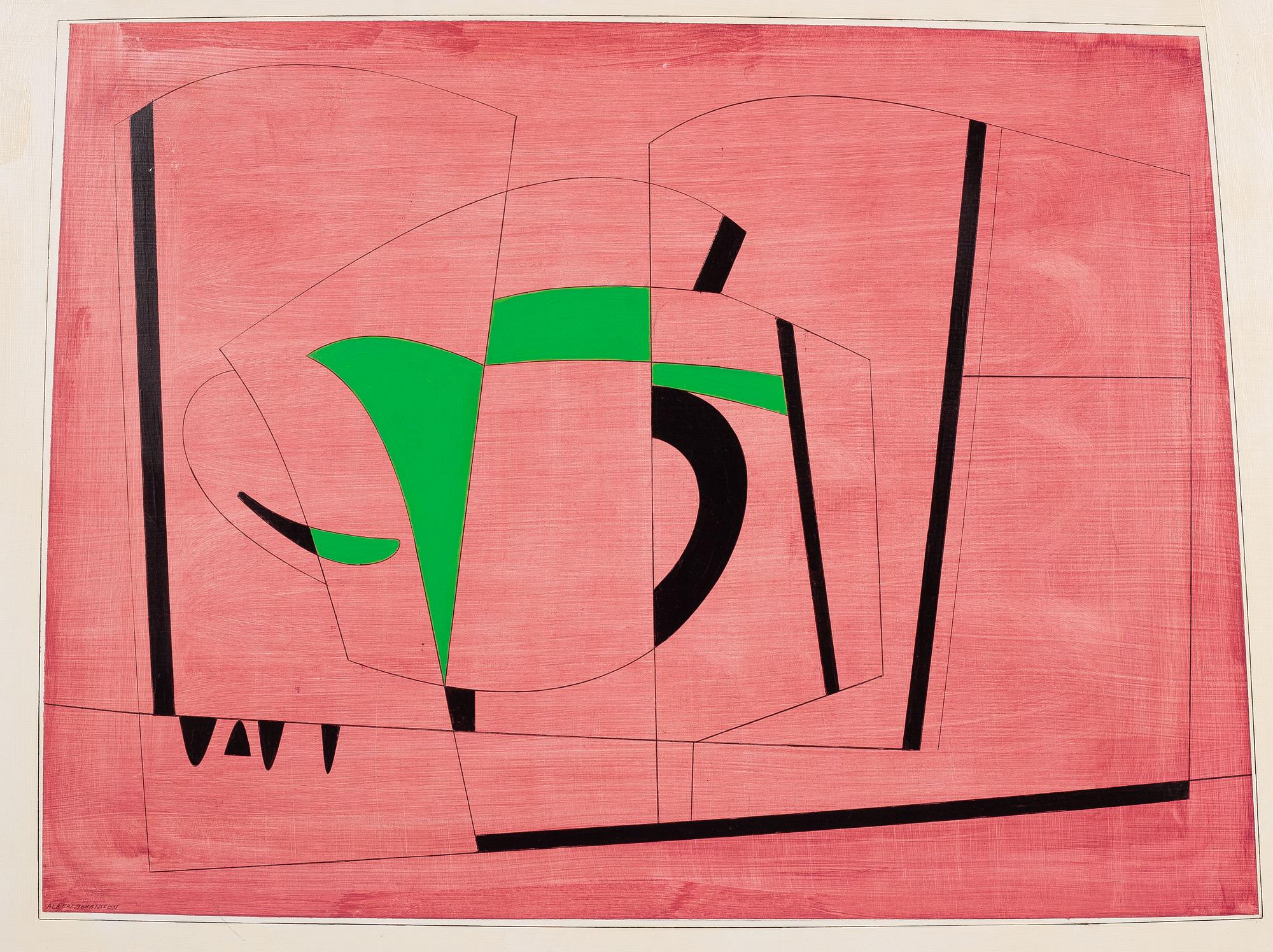 Albert Johansson, "Målning".