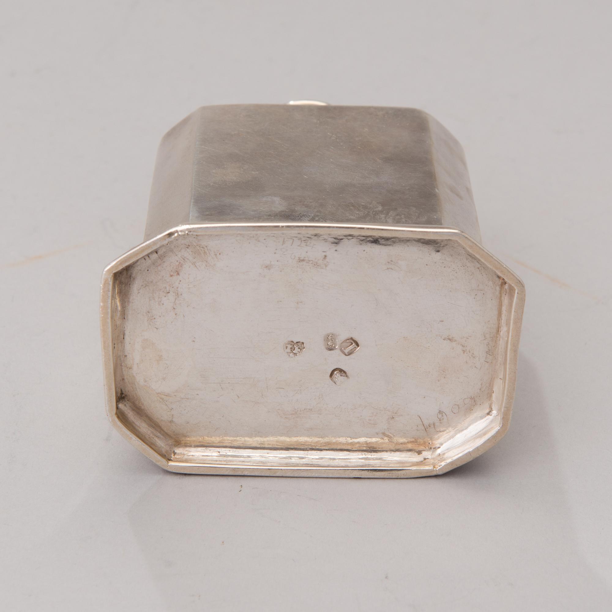 TEDOSA, silver, John Farnell, London 1726.