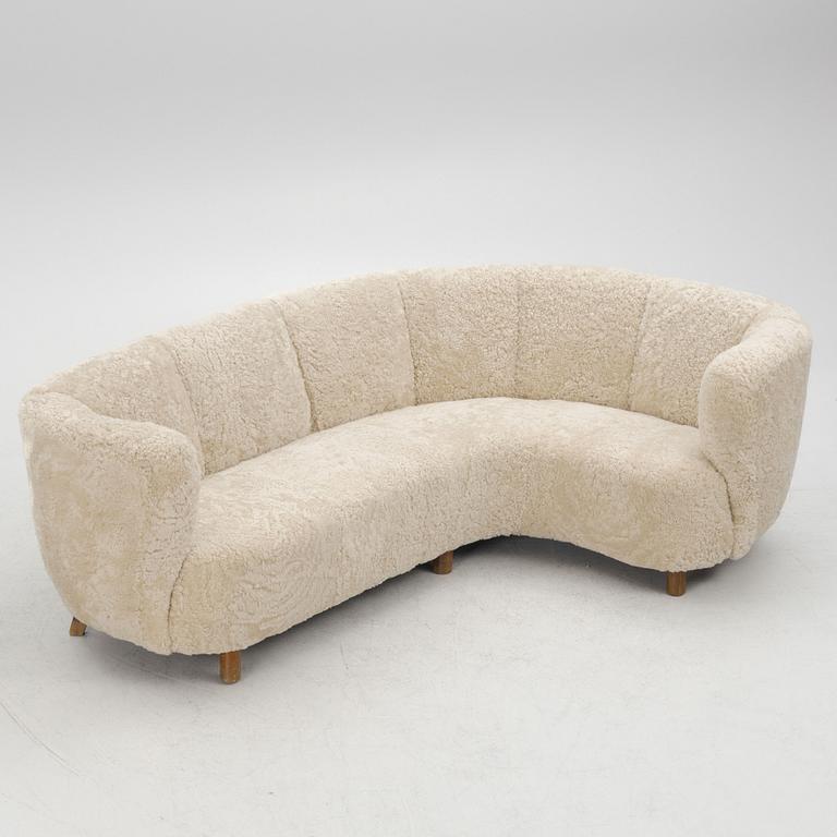 A Scandinavian Modern sofa, mid-20th Century.