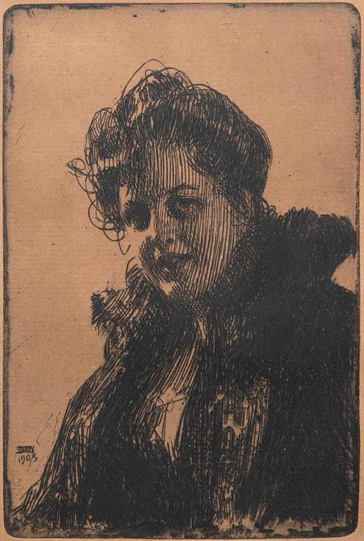 Anders Zorn, Mrs. Granberg.