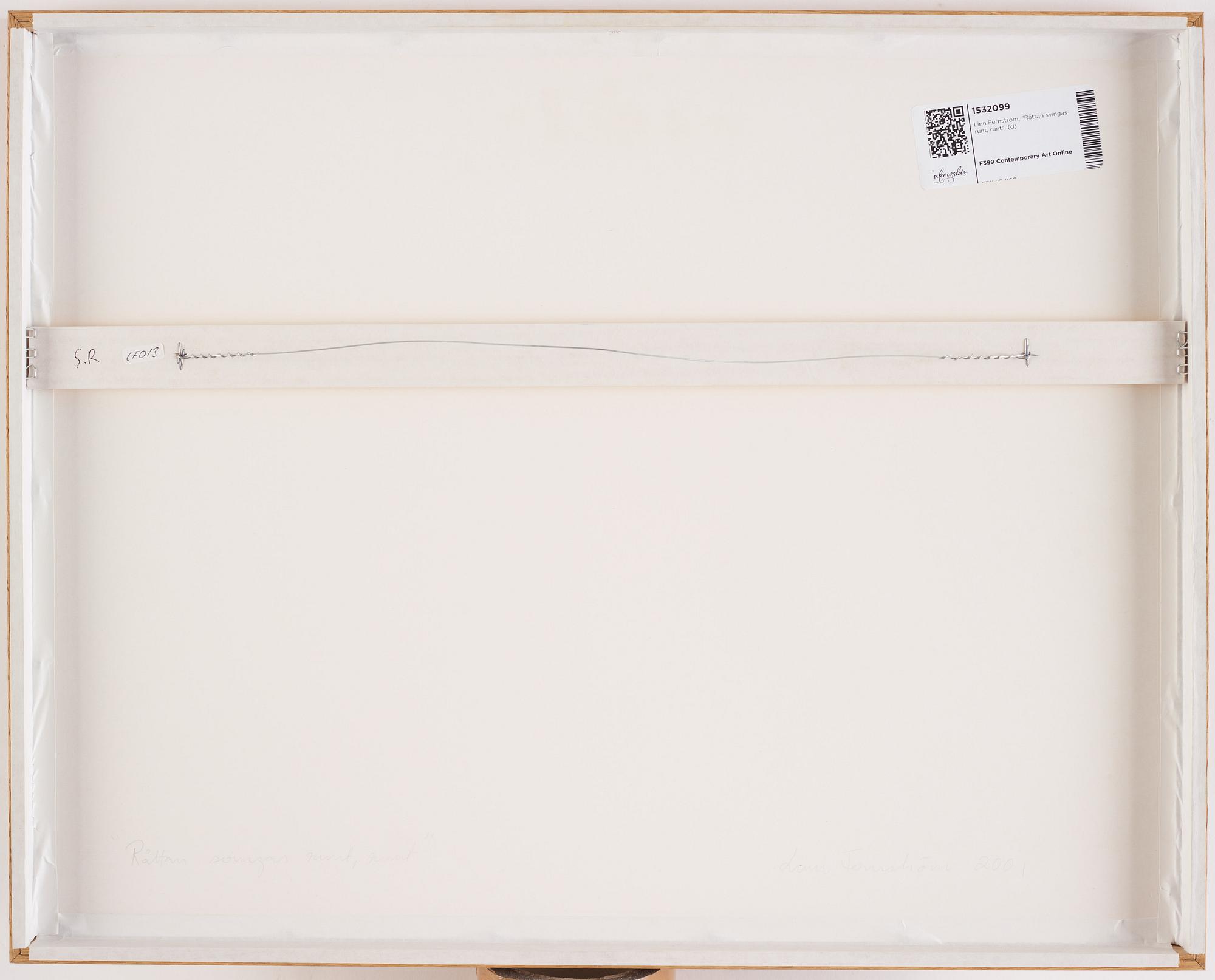 Linn Fernström, 'Råttan svingas runt, runt'.