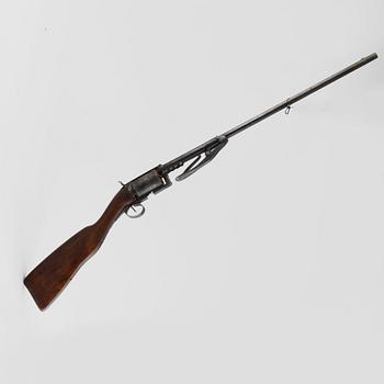 A revolving rifle, third quarter of the 19th century.