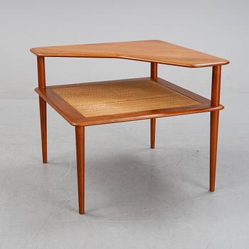 Peter Hvidt & Orla Mølgaard Nielsen, hörnsoffa med bord, 3 delar, "Minerva", France & Son, Danmark, 1950/60-tal.