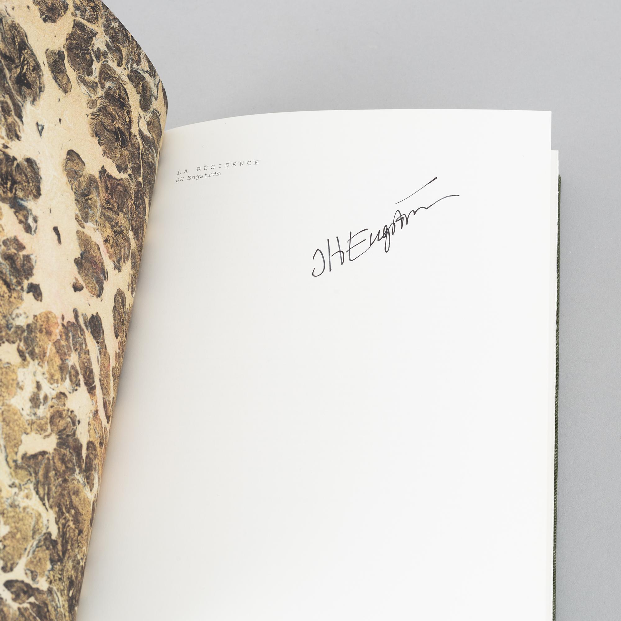 JH Engström, two photobooks, 'Trying to dance' & 'La Résidence', one signed.