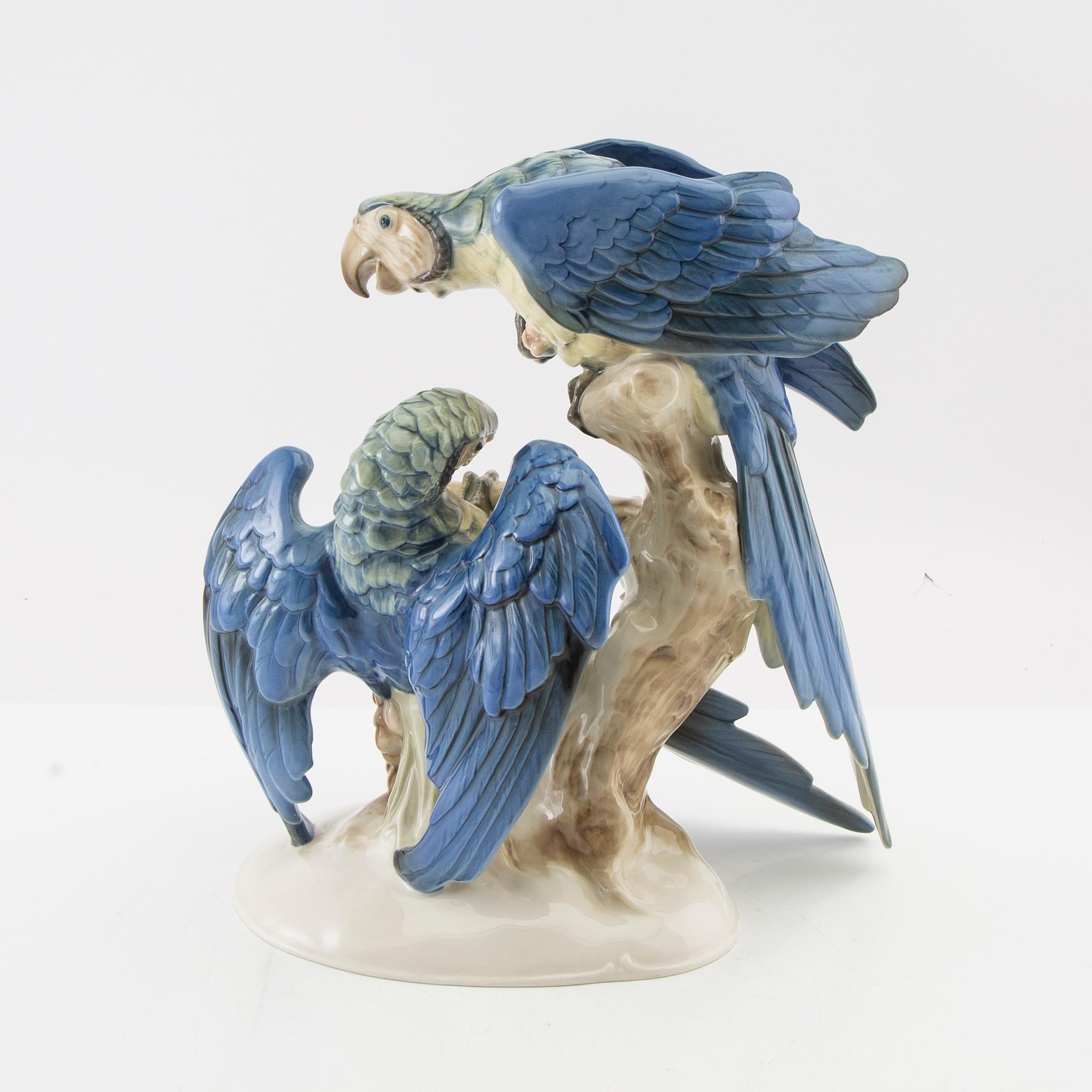 Karl Tutter/MH Fritz figurin Hutschenreuther Tyskland 1900-talets mitt porslin.