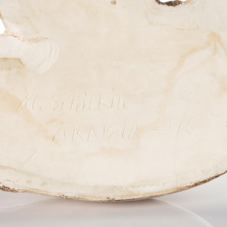Michael Schilkin, a stoneware sculpture of a foal, Arabia, Finland, 1946.
