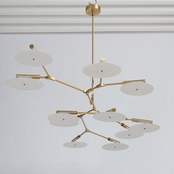 Lindsey Adelman, a ceiling lamp, 'Branching Disc', BD.11.01", Studio Lindsey Adelman, Los Angeles, USA, 2016.