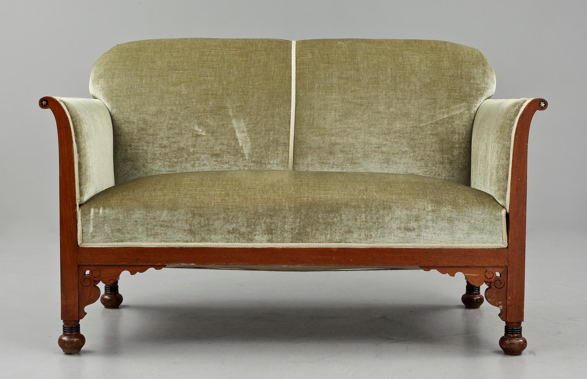 SOFFA, Nordiska Kompaniet, omkring 1910.