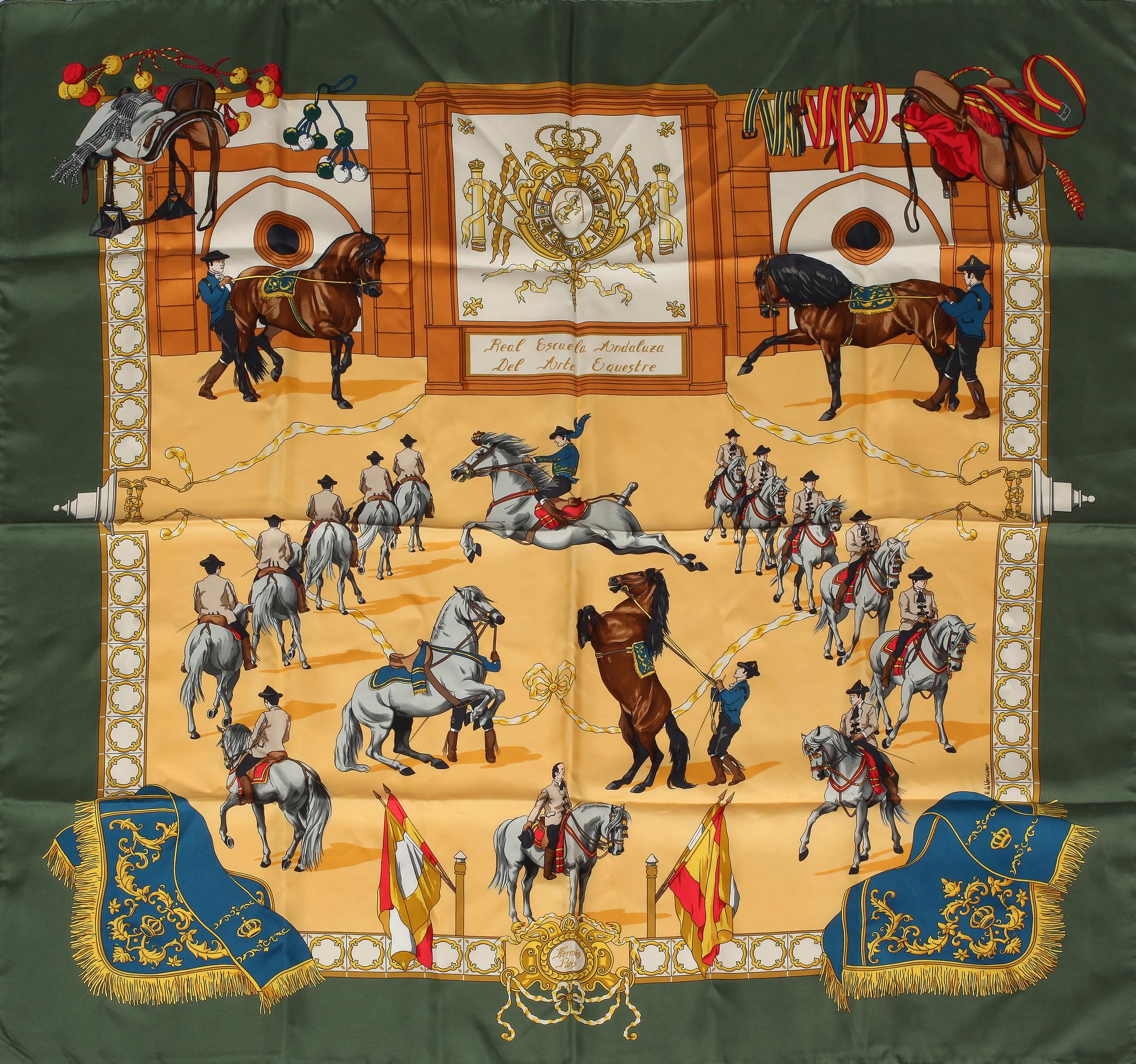 SCARF, "Real Escuela Andaluza Del Arte Ecuestre", Hubert de Watrigant, Hermés.